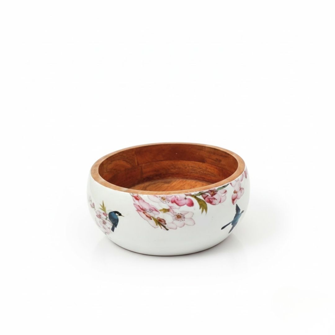 Mango Wood Box: Elegant Kitchen Storage Solution 064